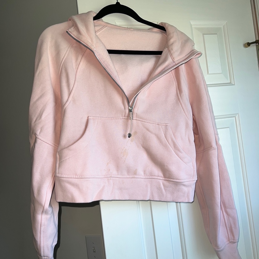 Lululemon 1/4 zip hoodie!! *Read description*